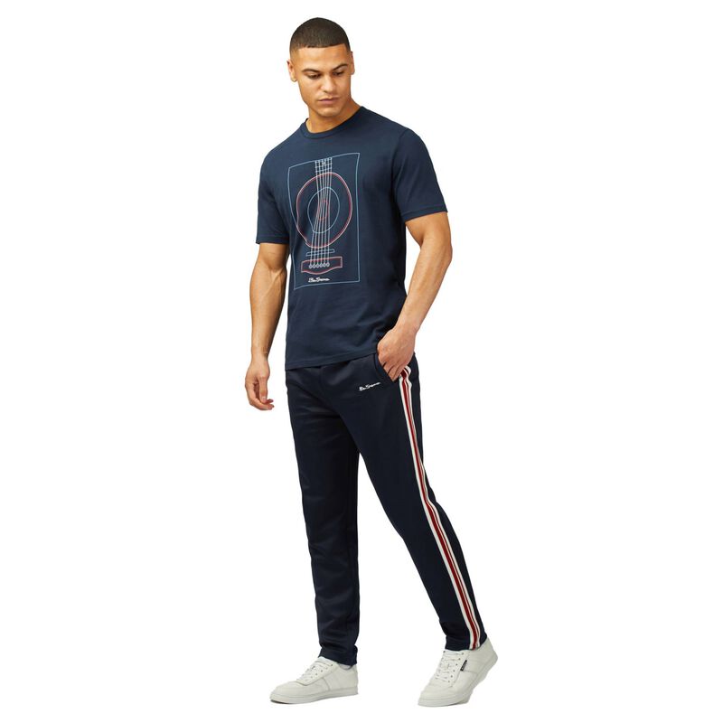 Ben Sherman Linear Guitar Print Tee image number 3